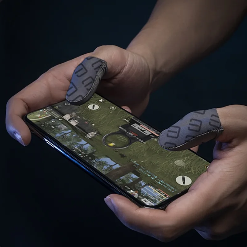 

Portable Mobile Gaming Finger Sleeve Sweat-proof For Mobile Games Gaming Accessories 1 Pair Thumb Fingertip Sleeves Sensitive