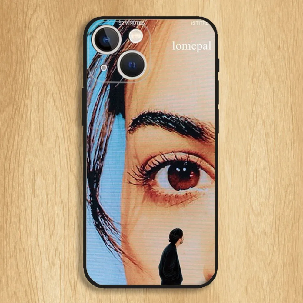 Чехол для телефона Lomepal France Rapper iPhone15 14 13 12 11 Pro Max Plus Mini X XS XR 8 7 6 S SE Мягкий черный