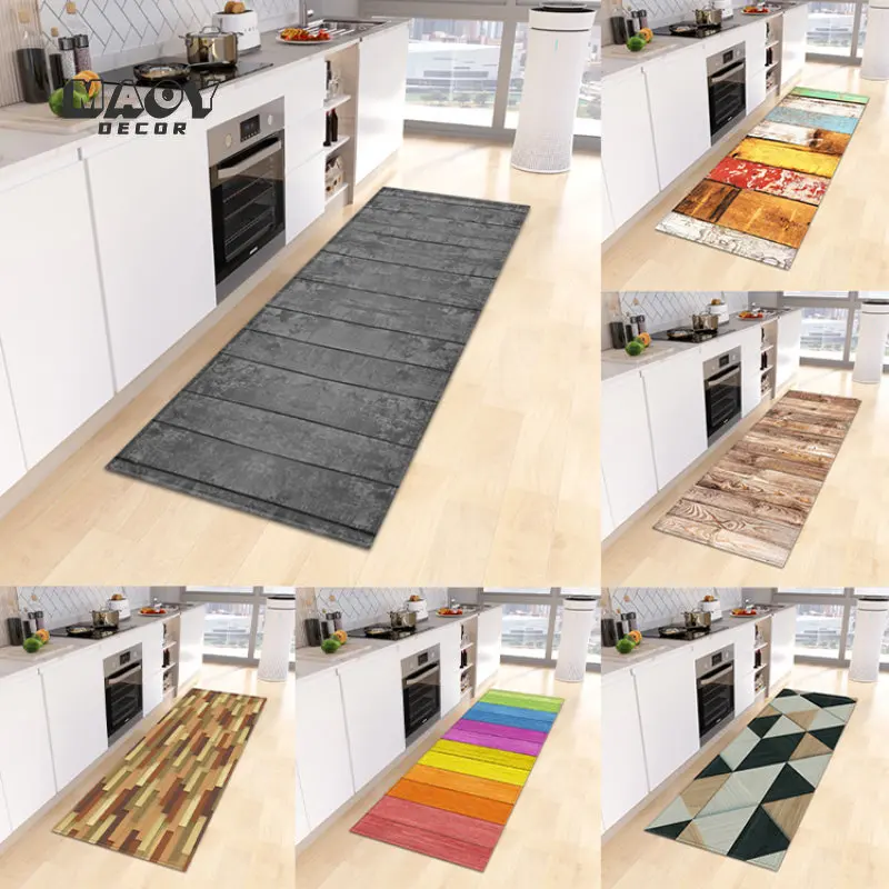 

Kitchen Floor Rug Home Entrance Door Living Room Bedroom Children Decor Mats Hallway Balcony Bath Anti-Slip Washable Carpets