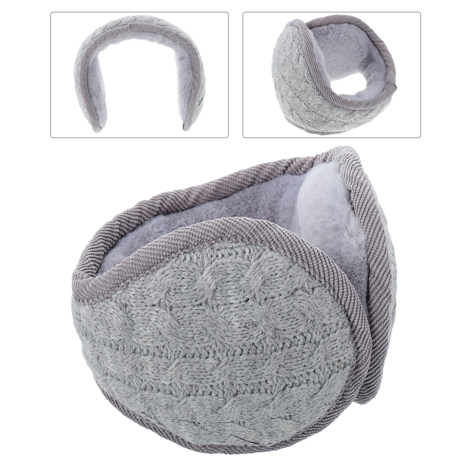 

1 Pc Foldable Winter Ear Warmer Comfortable Knitted Girls Headbands for Keeping Warm