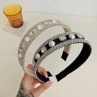 gem baroque hairbands for women girl korean headband fashion hair accessorie hair band
