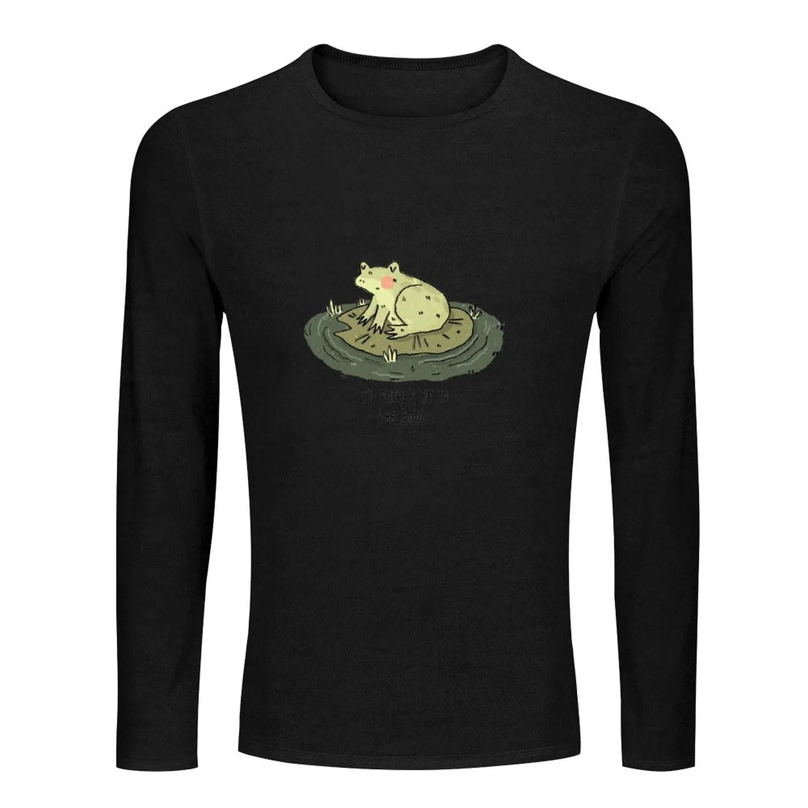 Длинная футболка Я бы предпочел быть в Боге забавная для мальчиков рубашка с