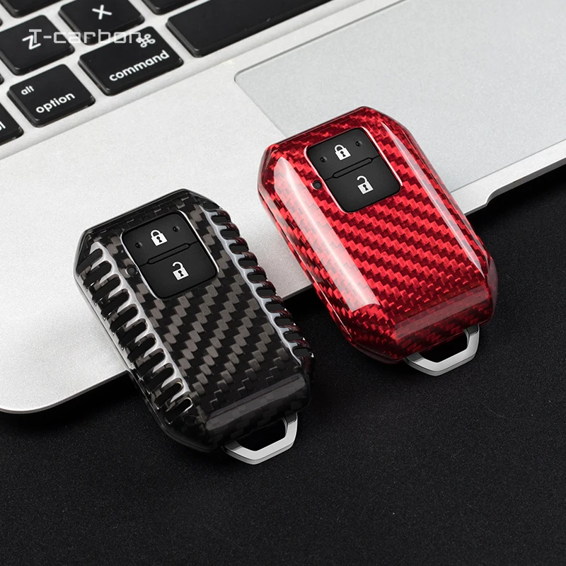 

Carbon Fiber Key Case Cover For suzuki new swift 2017 2019 2020 Maruti Dzire Ertiga wagon R Japanese monopoly