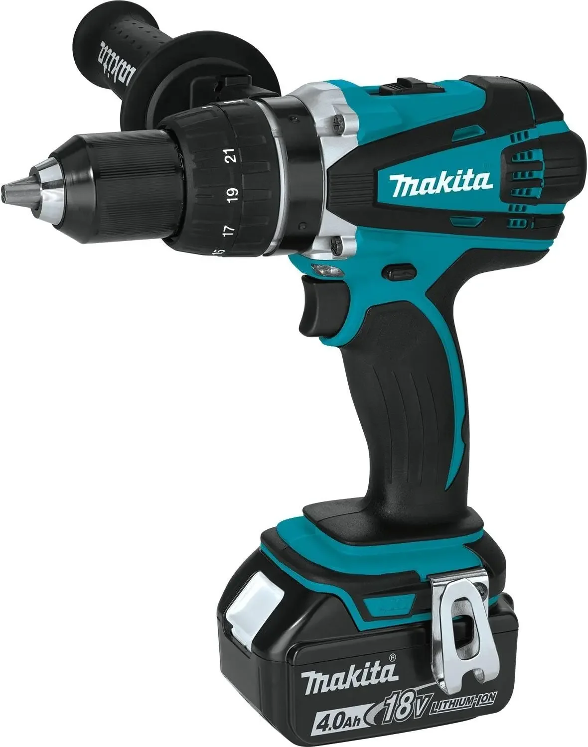 Makita XFD03M 18 В LXT литий-ионный аккумуляторный комплект драйвер-дрели 1/2 дюйма (4.0 Ач)