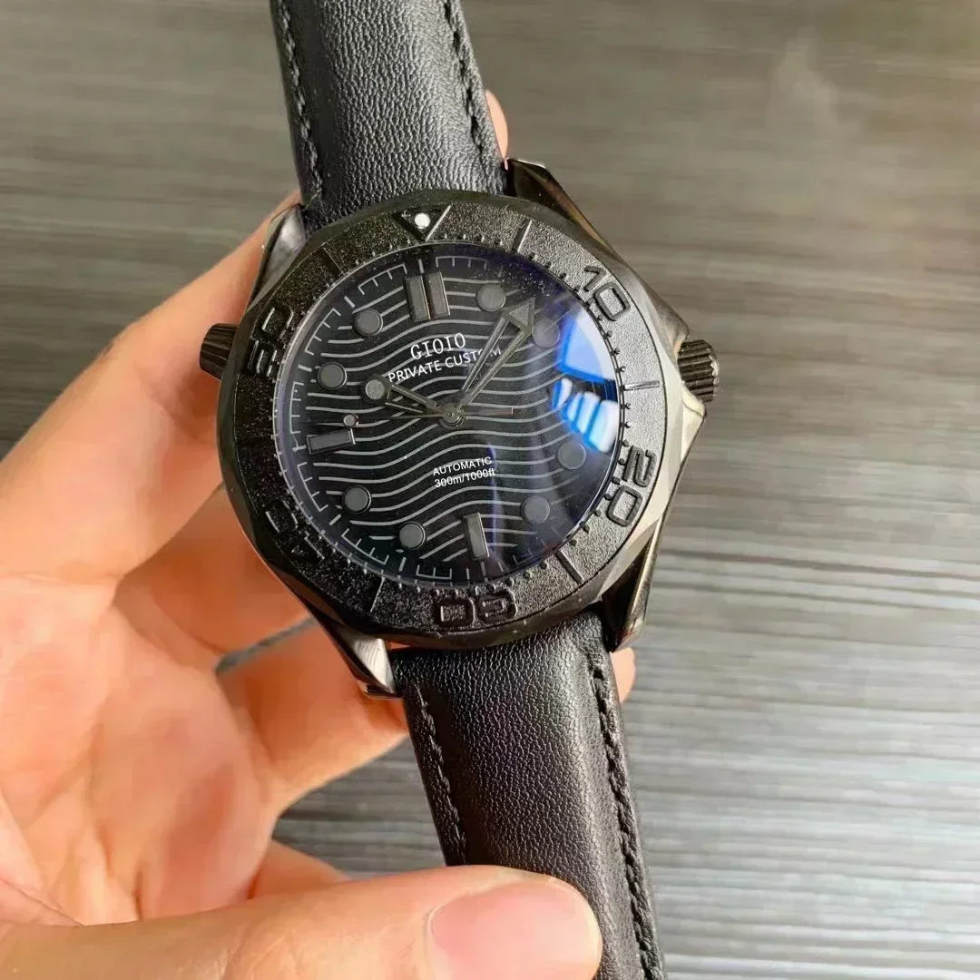 Роскошные новые автоматические часы для мужчин механические из нержавеющей