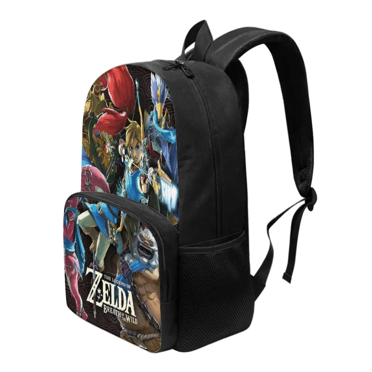 FORUDESIGNS Zelda Game Print Backpacks Boys Shoulder Bags for Travel Men Laptop Backpack Teenager Children School Bags Bookbag
