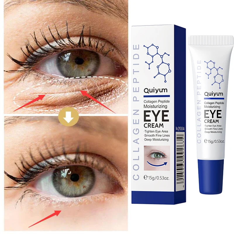 

Collagen Anti-Wrinkle Eye Cream Multi-effects Wrinkle Removal Puffiness Dark Circle Fade Fine Lines Anti-aging Tighten Eye Care