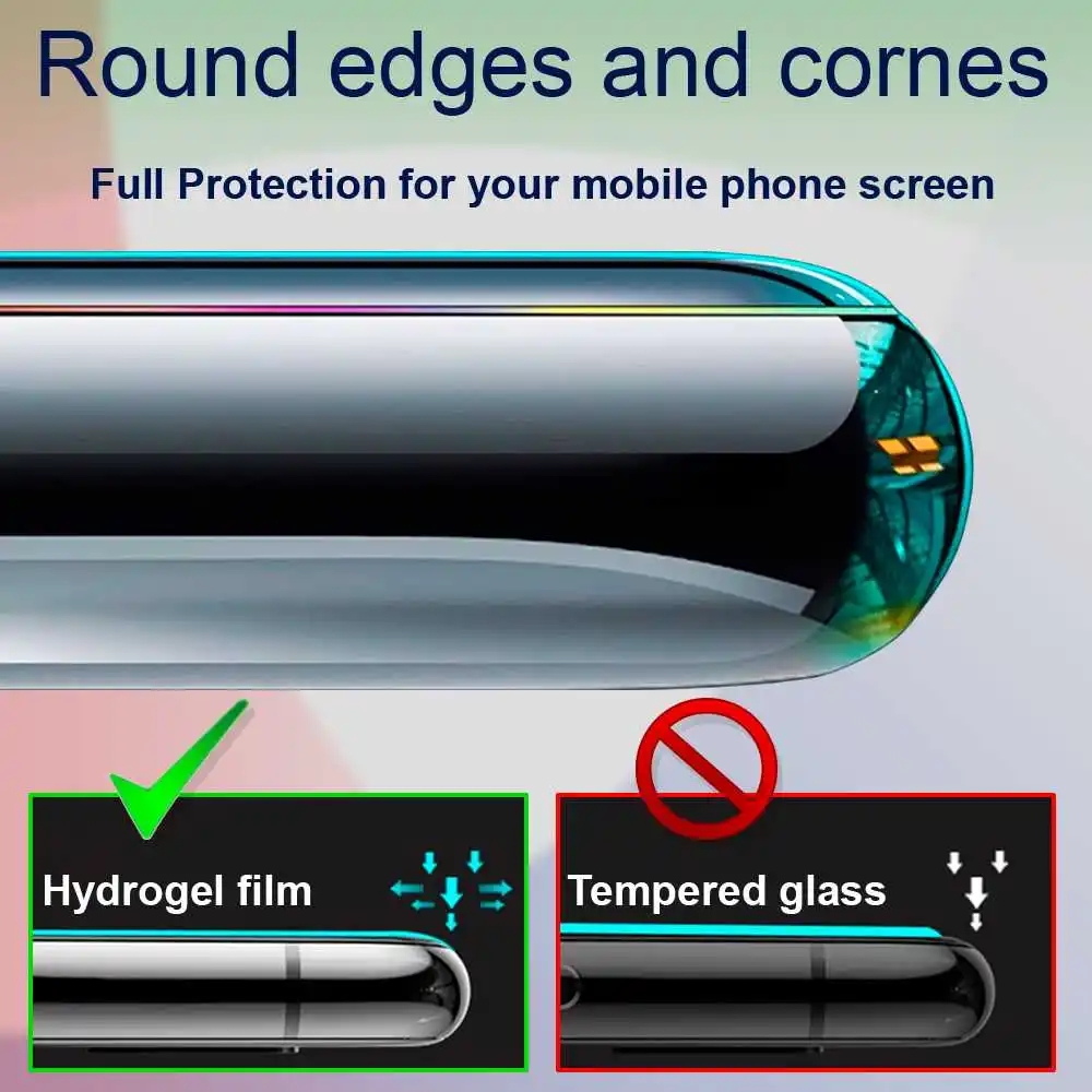 Screen Protector Hydrogel Flex Film for Xiaomi Redmi Note 9S/9 Pro Full Cover Coverage Slim TPU Protective Self Healing | Мобильные
