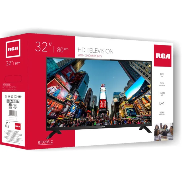 32in. 720p 60 Hz HD LED TV  television smart tv 5