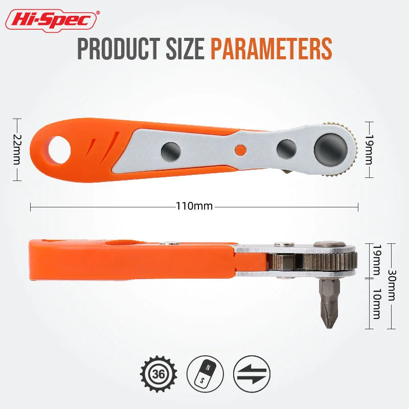 

Mini 1/4 inch Double Ended Quick Socket Ratchet Wrench Rod Screwdriver Bit Tool Contain 1 x Ratchet Handle Wrench Pocket Wrench