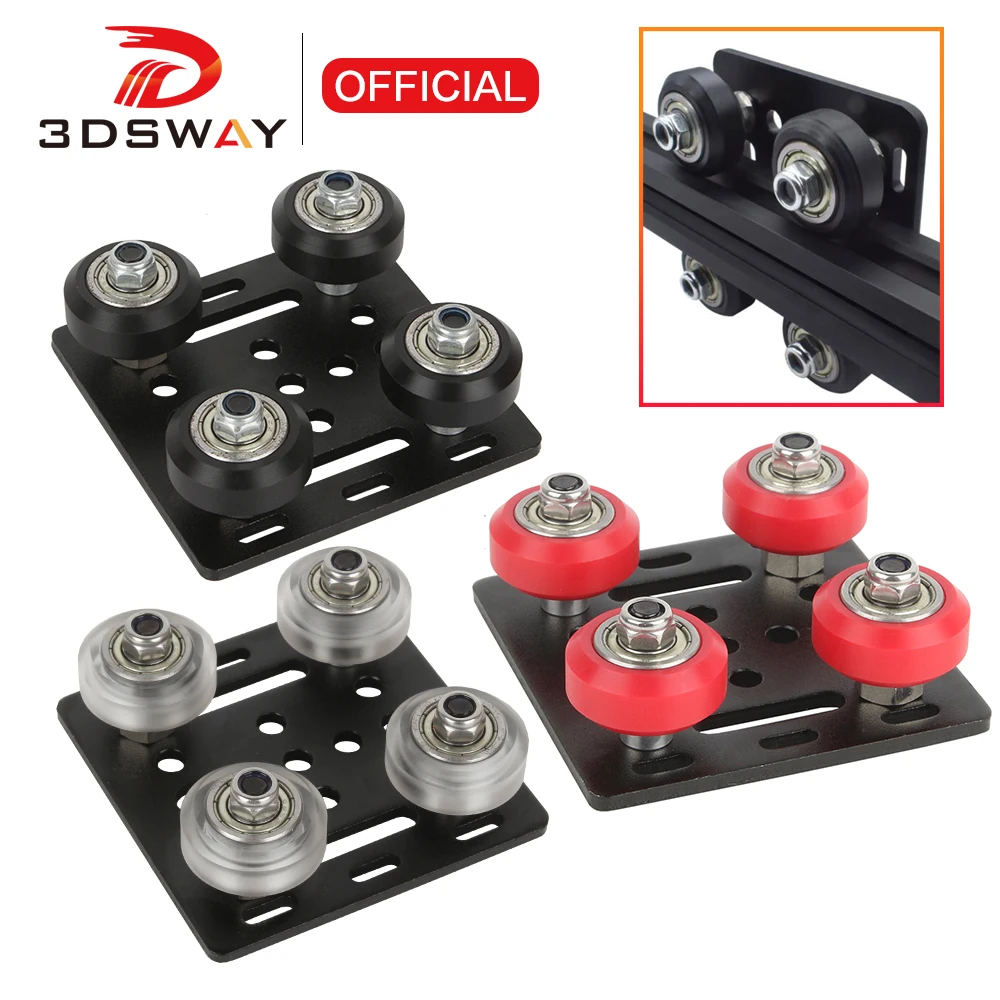 3dsway V type Gantry комплект платформ специальный слайдер пластина шкив для 2020 V-слот