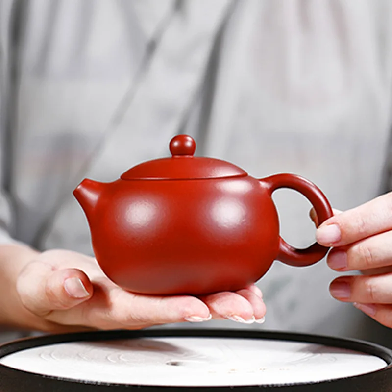 

Чайник из сиреневой глины ручной работы Yixing