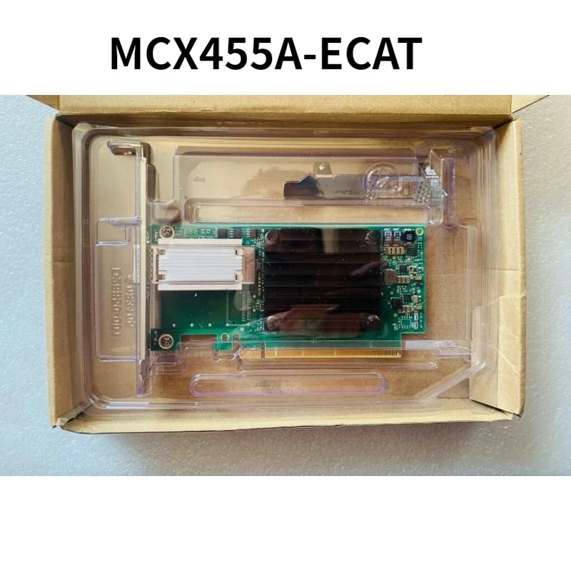 Фото Сетевая карта MCX455A-ECAT PCIe3.0x16 QSFP28 IB & ETH100GB с одним портом №3