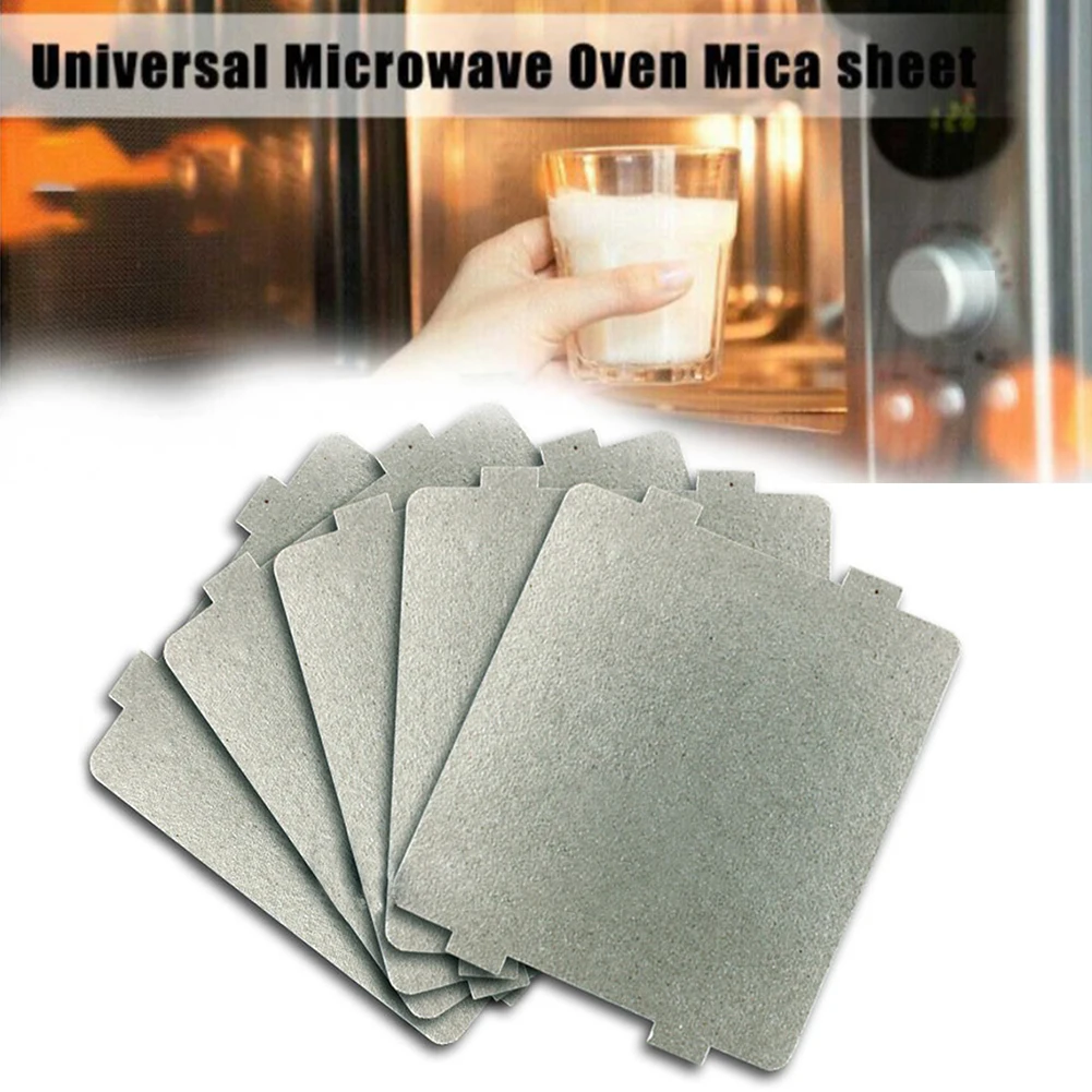 

1/5/10Pcs Universal Microwave Oven Mica Sheet Wave Guide Waveguide Cover Sheet Plates Magnetron Cap 9.9x10.8cm