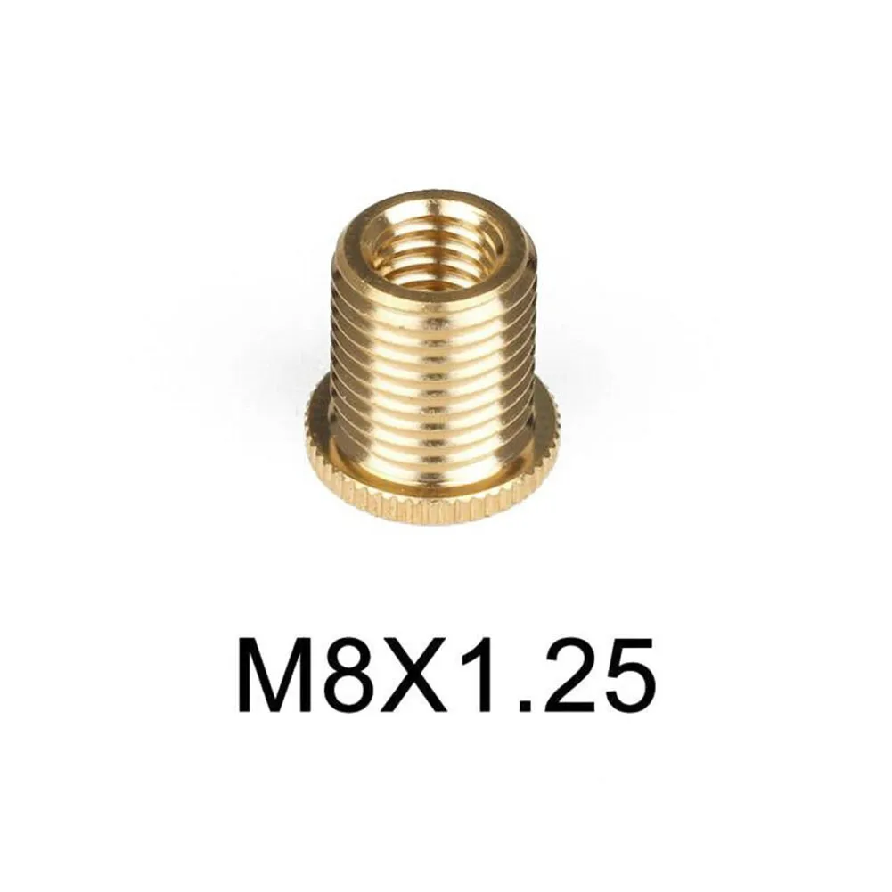 

Aluminum Alloy Thread Adapter Nut Gold Insert Kit Knob M10x1.5 M8x1.25