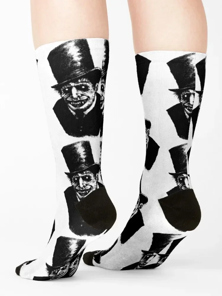 Носки Dr Jekyll роскошные новогодние носки для регби с героями мультфильмов мужские