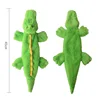 New Cute Plush Toys Squeak PetCrocodile Pig Elephant Animal Sound paper Plush Toy Dog Chew Squeaky Whistling Involved Dog Toys 2