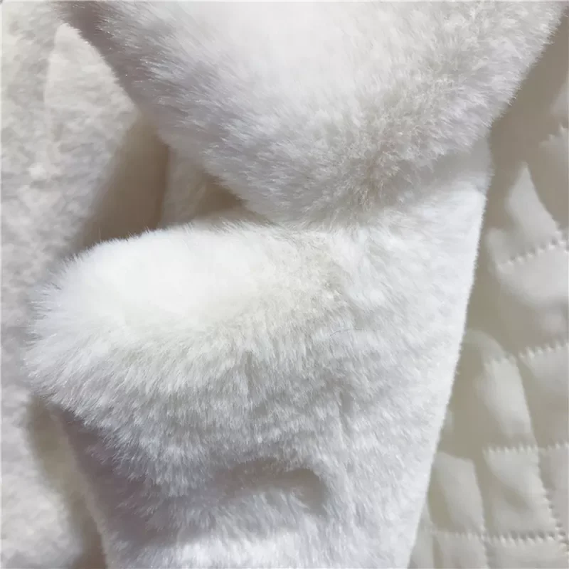 New in Women Autumn Winter Furry Warm Fur Outerwear Fashion Loose Faux Fur Rabbit Long Jacket Casual Thickened Fur Coat y2k vest