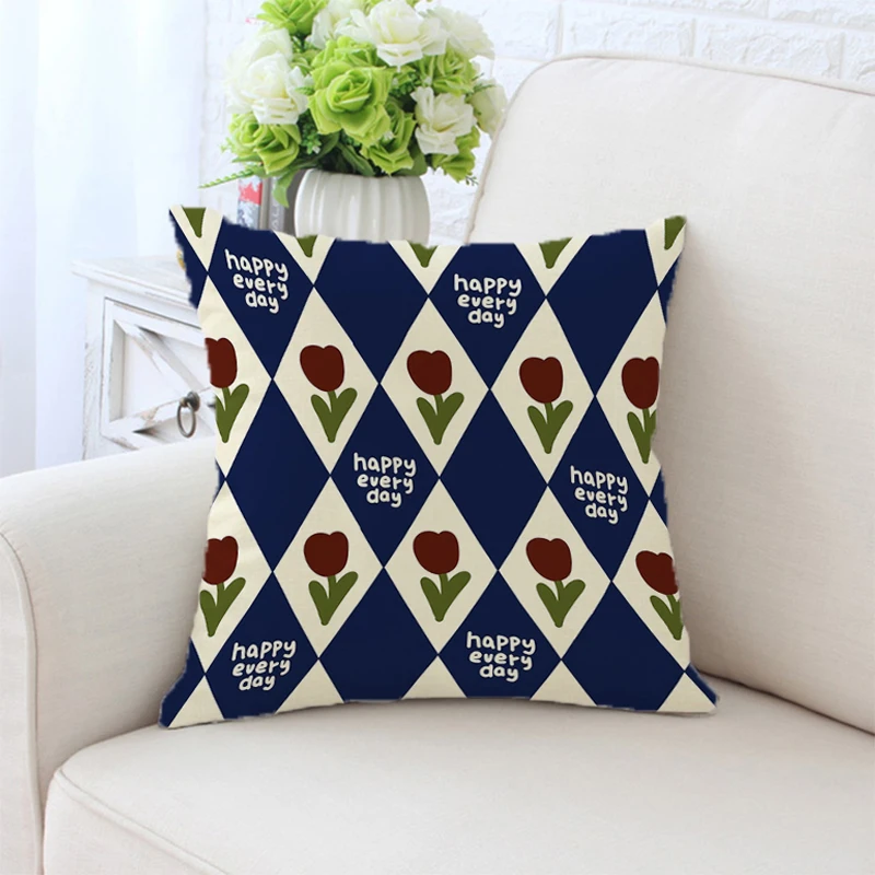 

Lattice Anime Pillow Covers Free Shipping Decorative Cushion Cover Pilow Cases Cushions Home Decor Throw Pillows Pillowcase Sofa