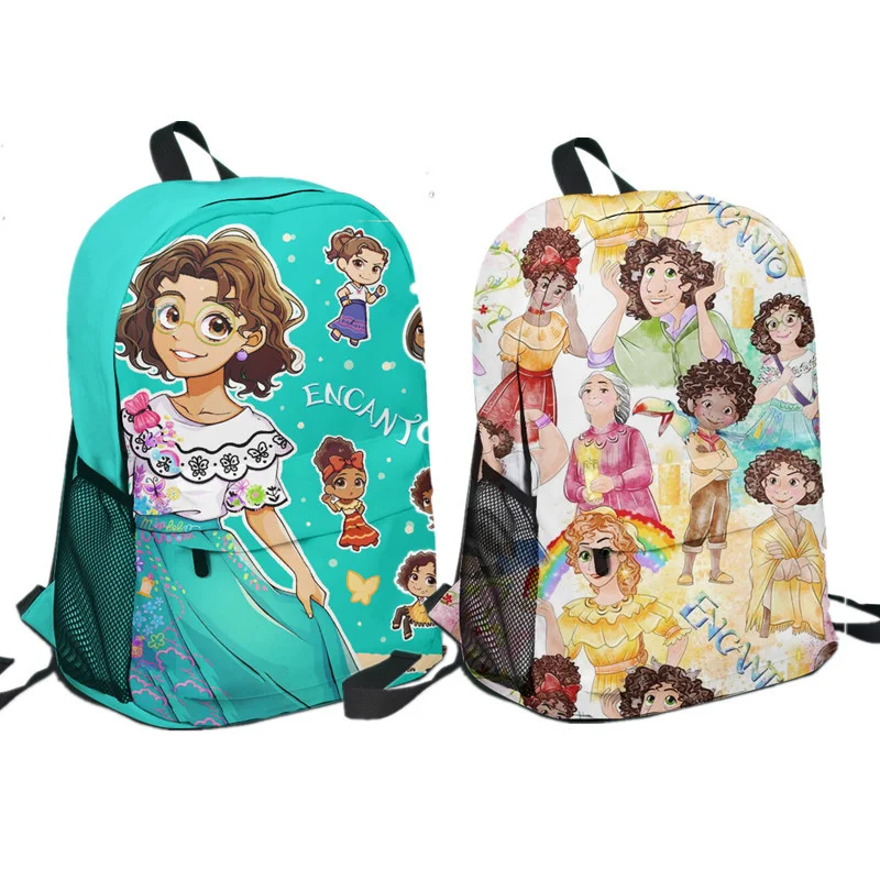 

44*27*12cm Children Schoolbag Primary Cartoon Encanto School Backpack Cute Colorful Bags for Girls School Bag Mochila Femenina