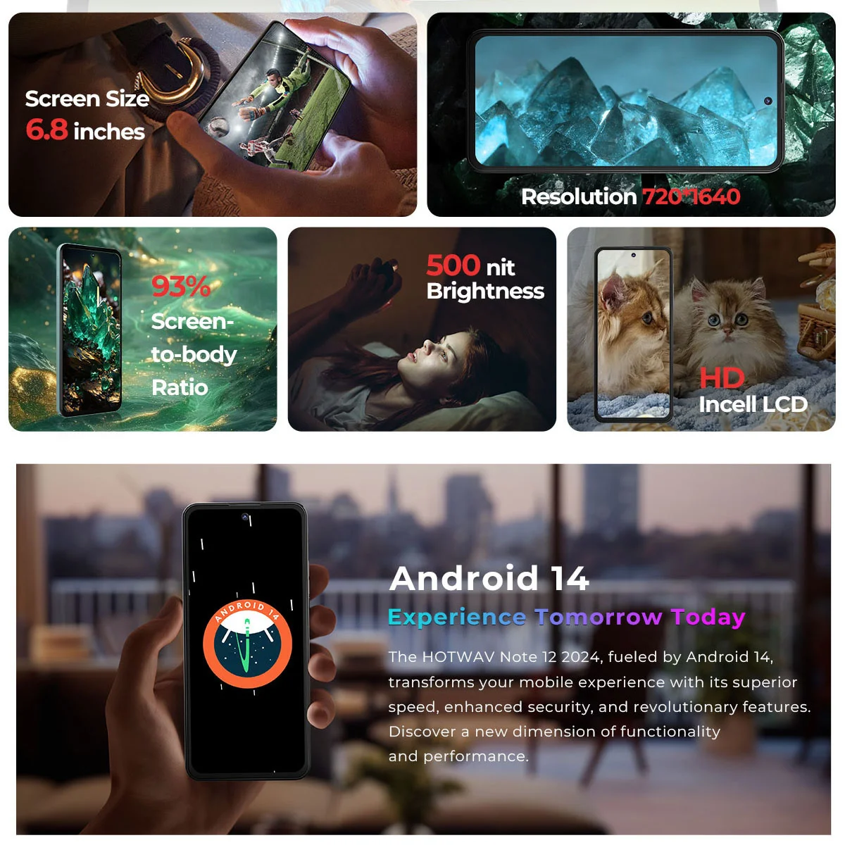 Смартфон Hotwav Note 12 6/128ГБ global