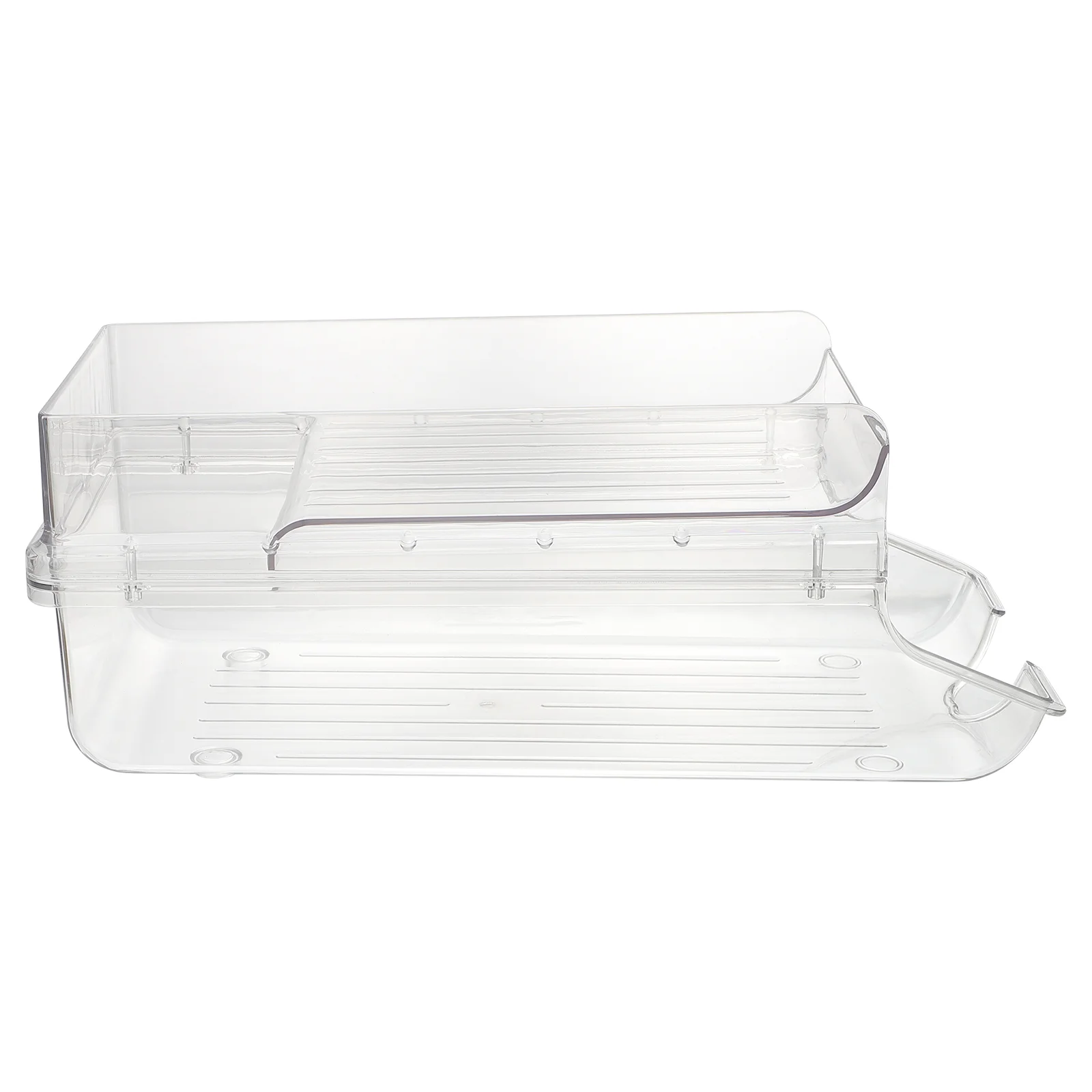 

Can Bottle Stacker Holder Soda Beverage Rack Refrigerator Organizer Dispenser Beer Fridgecansfreeze Bin Stackablepantry Storage