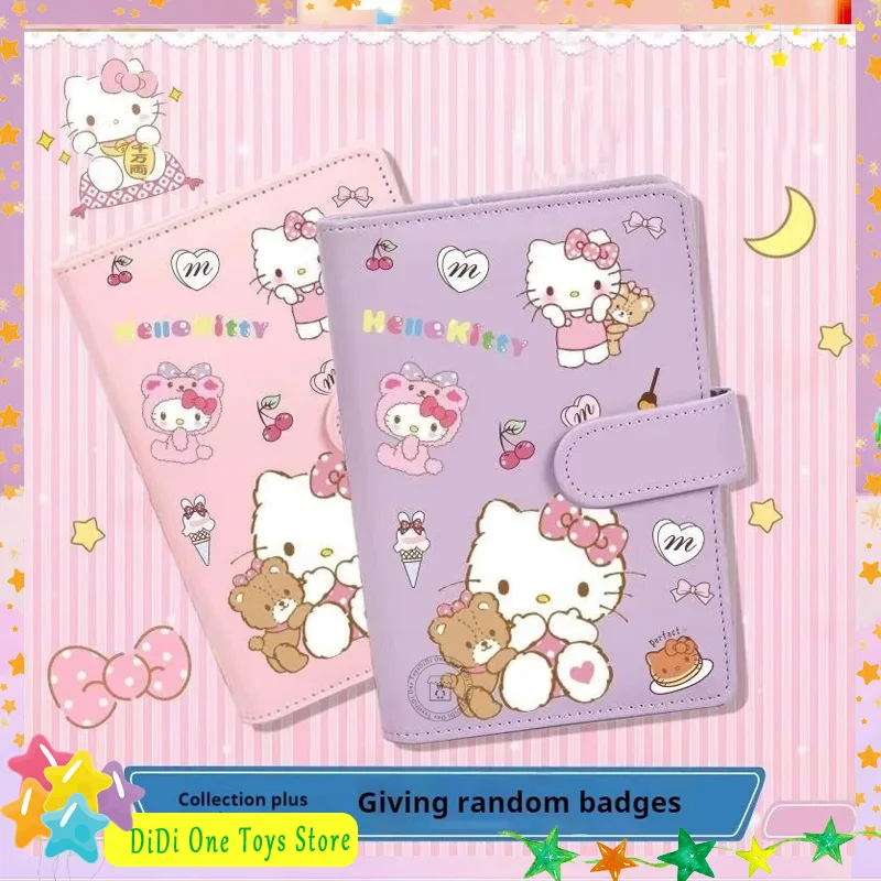 Sanrio A6 блокнот с вкладышами Hello Kitty Kuromi дневник планировщик повестка дня заметка