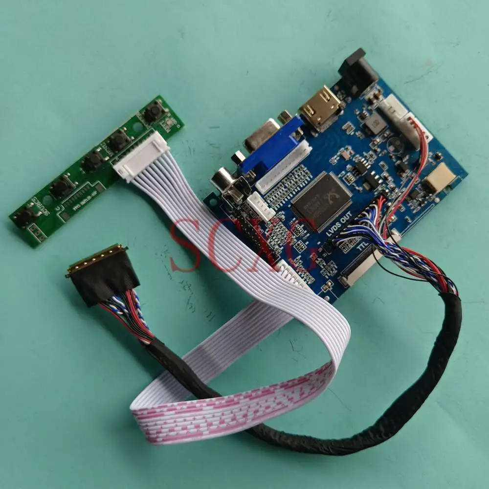 

Fit LP140WH2-TLS1 LCD Display Controller Board 14" 1366*768 DIY Kit LVDS 40 Pin 2AV+VGA+HDMI-Compatible Notebook