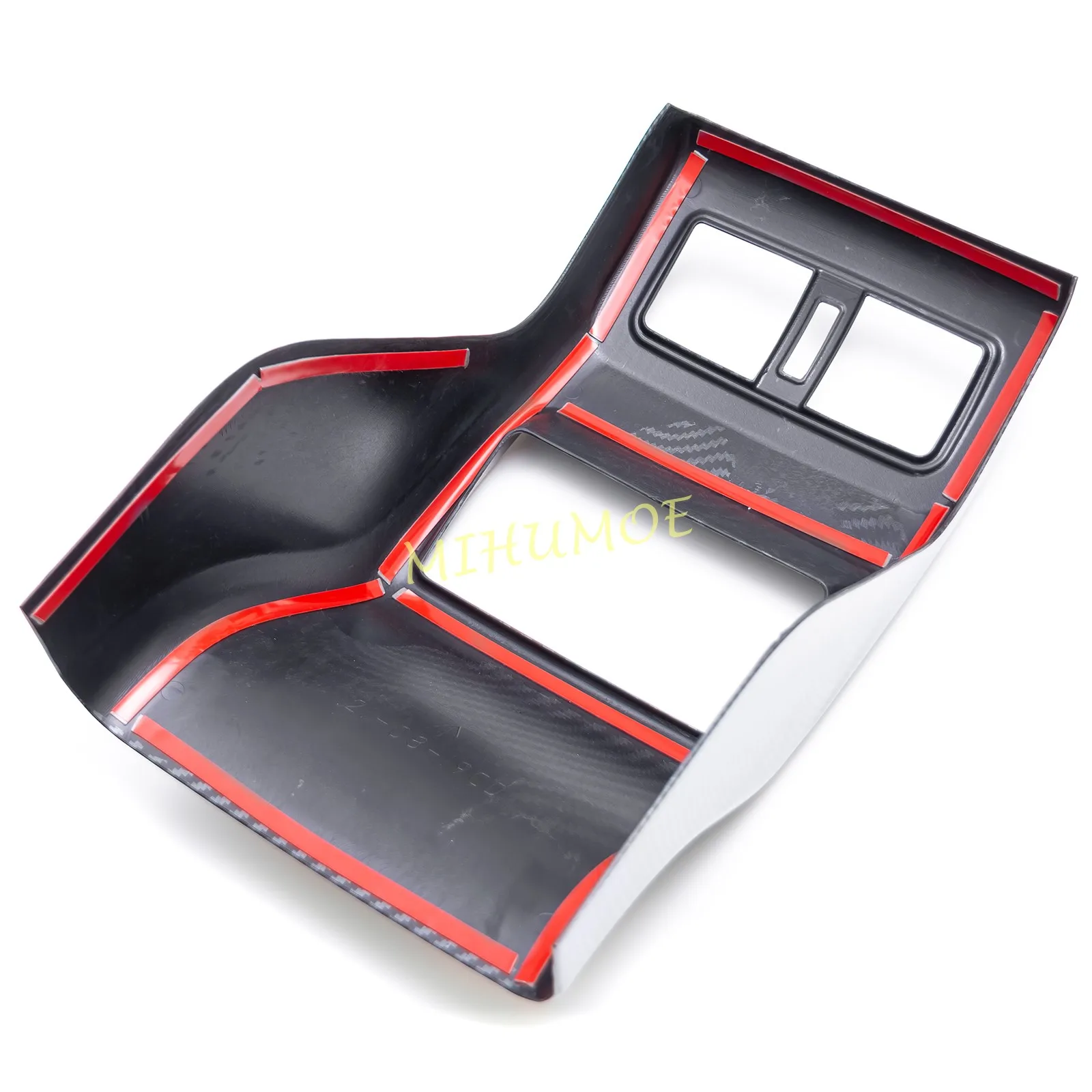 Накладка на подлокотник заднего сиденья из углеродного волокна для Nissan Rogue X-Trail T33