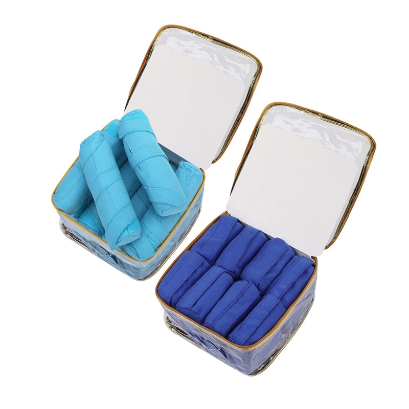 

Бигуди для волос, длинные хлопковые бигуди для сна, инструменты для самостоятельной укладки, волшебная прическа синего цвета, Очаровательн...