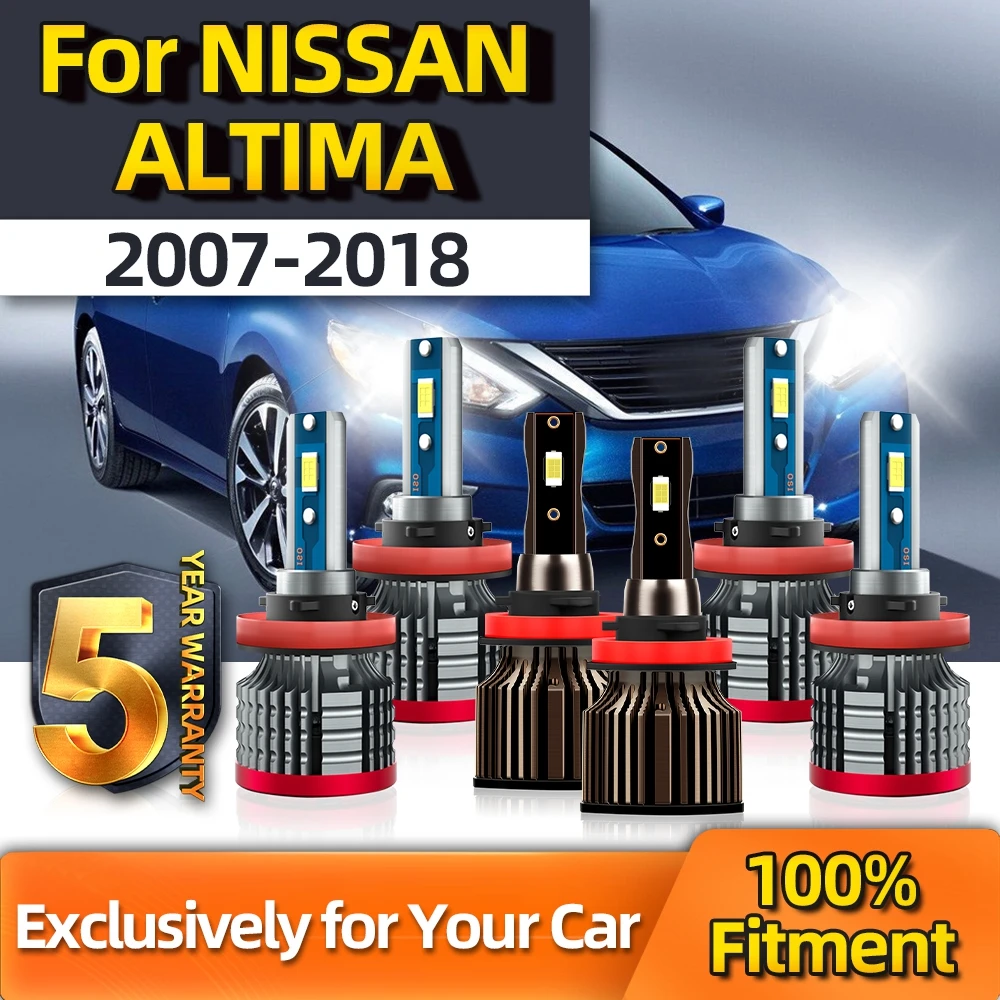 

Crossfox H9 H11 H11 Auto Car Conversion Lamp High Low Combo Fog Lamp Super Bright CSP Bulbs For NISSAN ALTIMA 2007 2008-2018