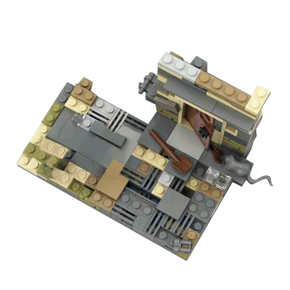 Фото Gobrick MOC TLOU-минимализм-Joel and Elli последняя из США модель из фильма строительные блоки Обучающие игрушки для детей подарок на день рождения №3