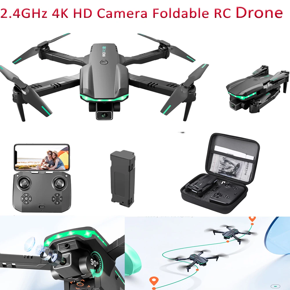 KK3 Pro Mini Drone 4K Profession HD Двойная камера с WIFI FPV Избегание препятствий Пульт