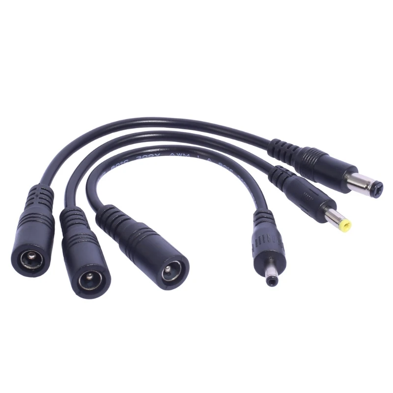 

Easy to Use 22AWG 5.5x2.1mm Female to DC35135 Male Power Extension Cable P9JB