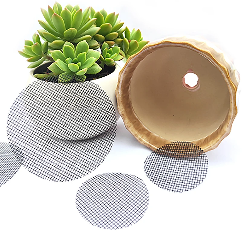 Сетчатый Лоток Для Горшков Круглый Дренажный Экран Защита Почвы Сада Бонсай