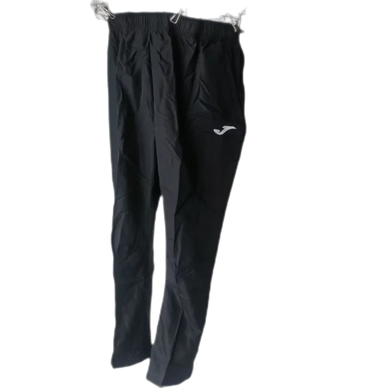 

Men's Woven Polyester Windproof Sports Trousers With Mesh Interior Soft 100% Inside One Layer Black Mesh Left and Right Pockets