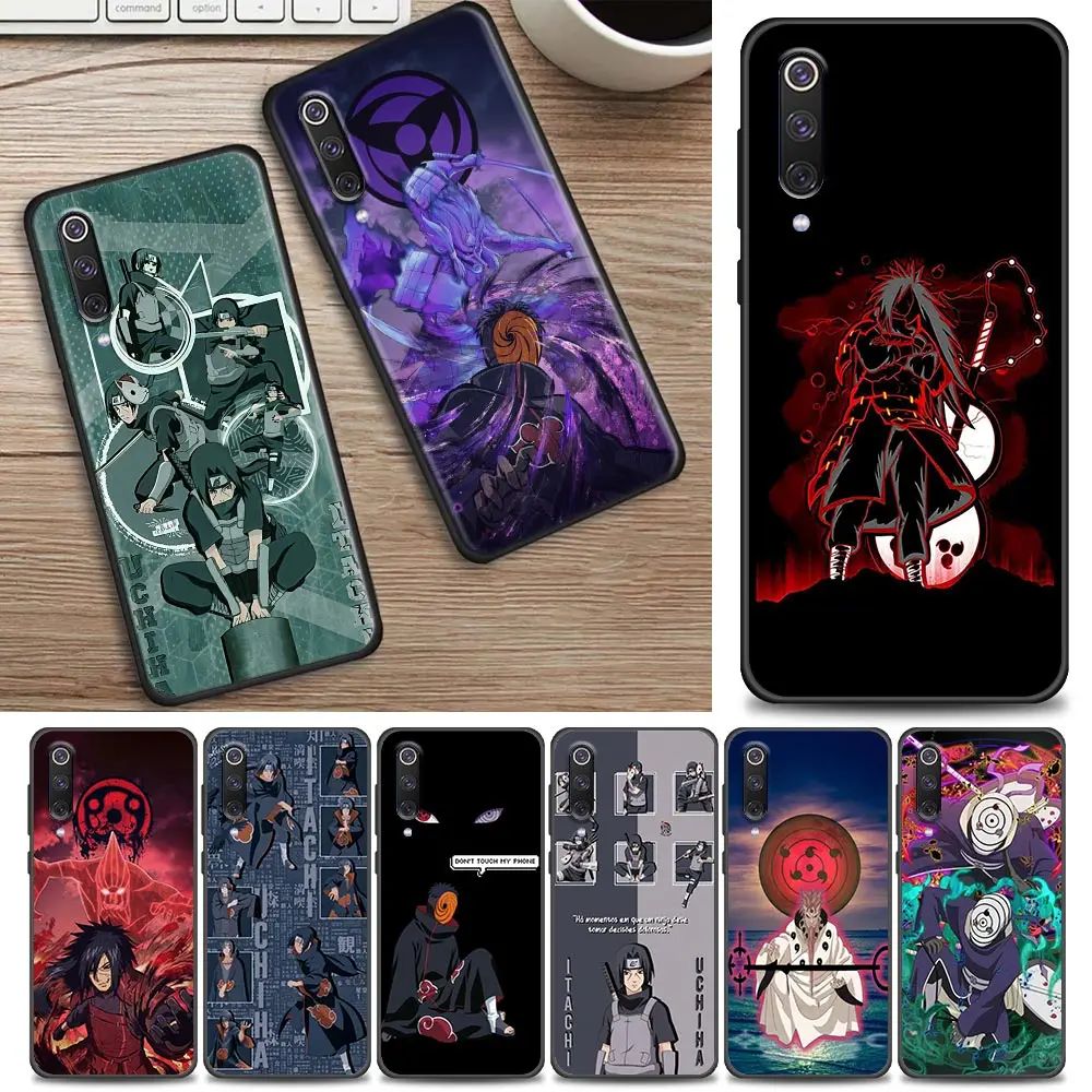 

Uchiha Madara Sasuke Itachi Anime Phone Case For Xiaomi Mi 8 9T 10 Lite Mi10T Note10 Pro Soft Cover Naruto For Xiao Mi9T Mi9Lite