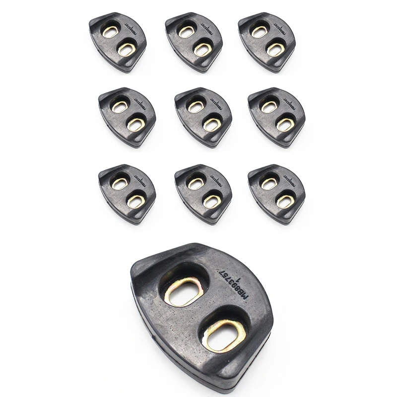 

10Pcs Mb893757 Rear Door Locking Damper Male For-Mitsubishi Pajero Montero V32 V43 V44 V45 V46 1990-2006 Tailgate Buffer