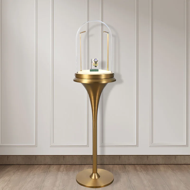 На заказ роскошный магазин часов дизайнерский Круглый Стеллаж для витрина