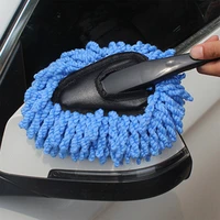 microfiber car washing mop car cleaning soft brush dust removal tool auto cleaning small wax mop auto washing accessories