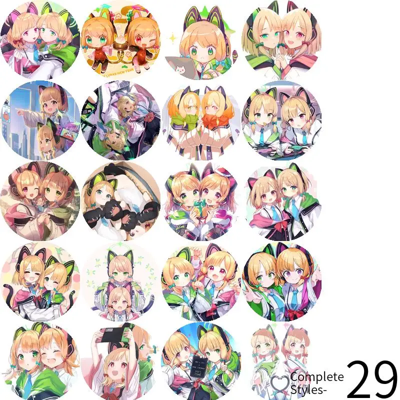 Saiba Мидори персонаж аниме бриллиантовая брошь якорь периферийные элементы