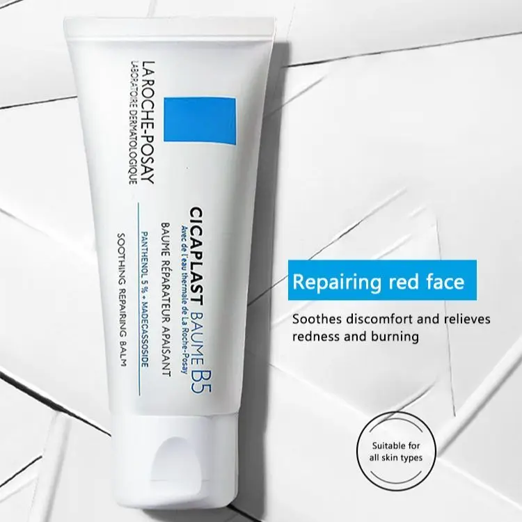 

La Roche Posay Cicaplast Moisturizer Repair Cream B5 Soothes Redness Itching Nourishes Improve Repair Sunscreen Cream 40ml/100ml