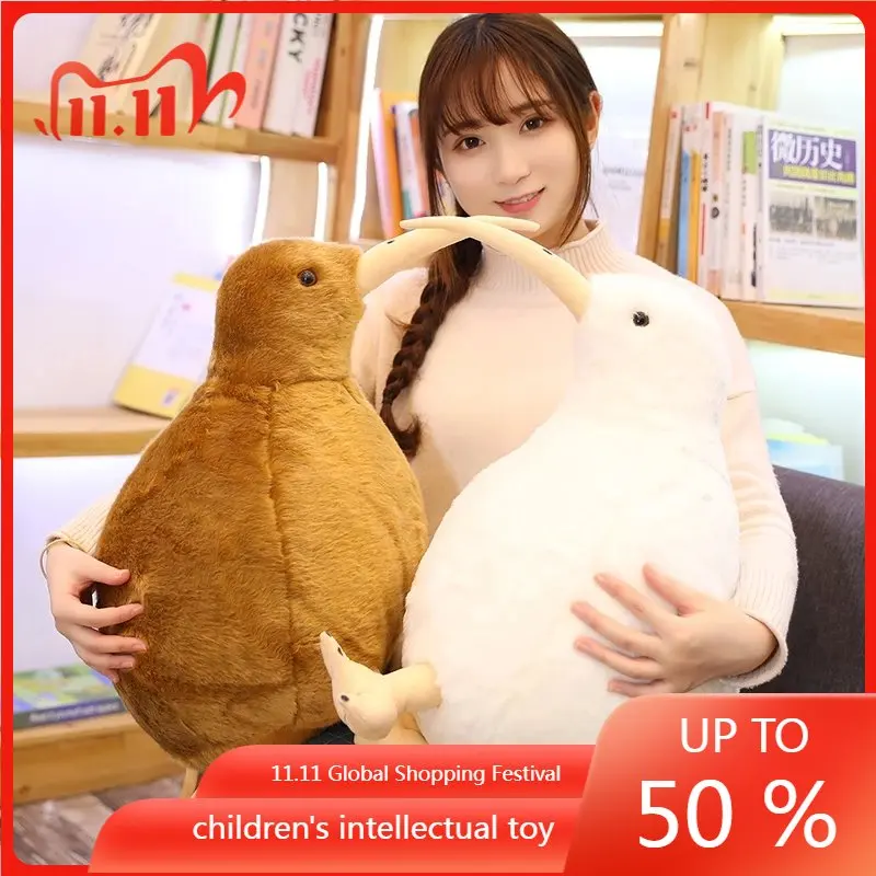 

New Zealand Kiwi Bird Plush Toy Soft Stuffed Animal Simulation Doll Kids Home Decor Children Birthday Christmas Gifts