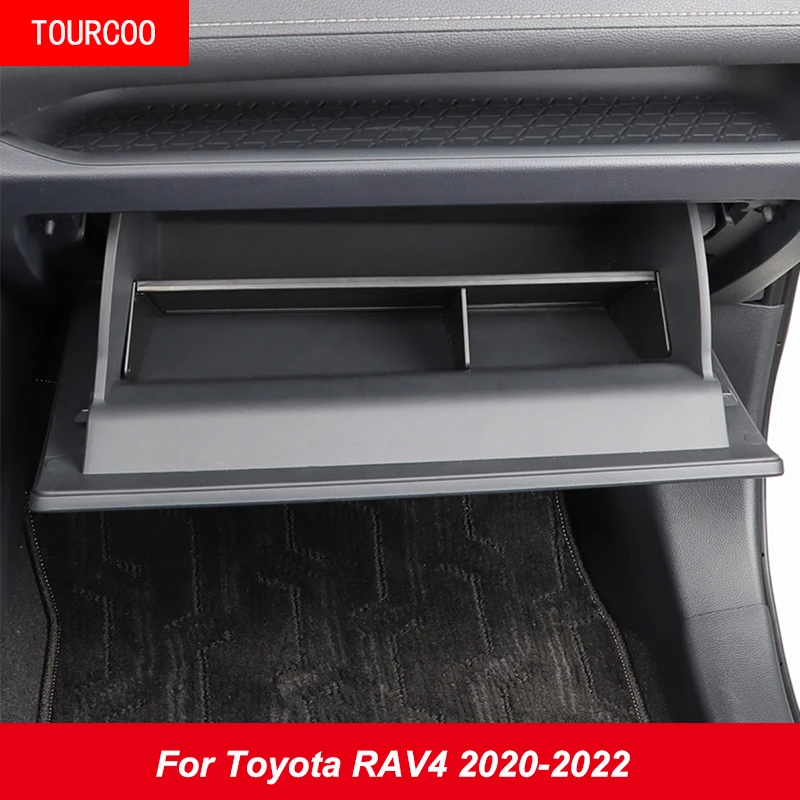 

For Toyota RAV4 2020-2022 Glove Box Storage Box Partition Board Modification Accessories