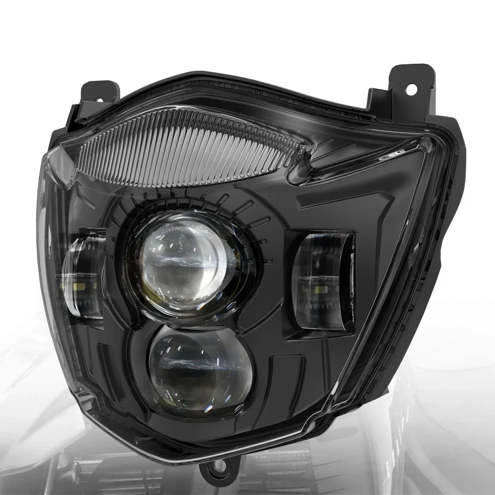 

E24 Emark светодиодные фары в сборе для YAMAHA XT660R 2004-2016 XT660 XT 660R XT 660 R HI/LO Beam DRL передние фары
