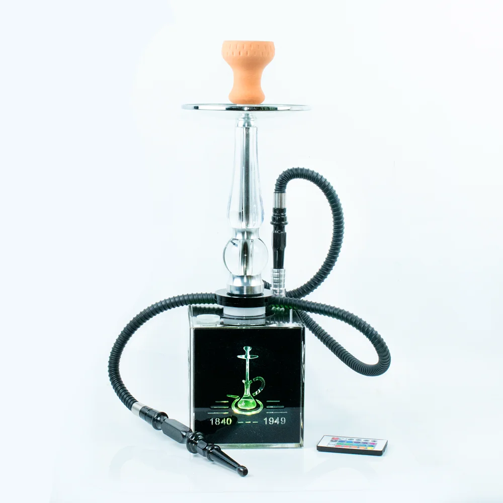 

Металлические щипцы для кальяна, курительная труба с одним шлангом, кальян, прозрачный набор для кальяна, Прямая поставка