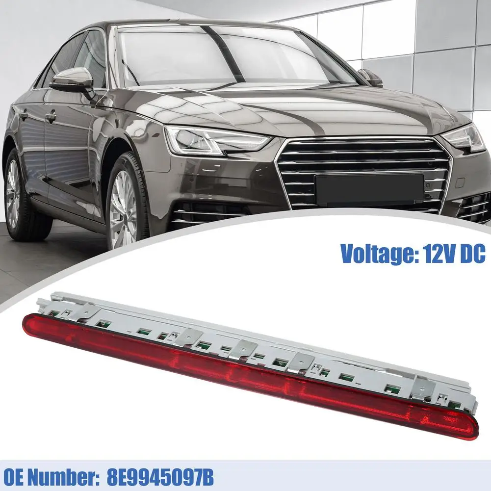 

Led 3rd High Mount Brake Light Rear Tail Lamp Warning Light Compatible For Audi A4 Avant Wagon 2005-08