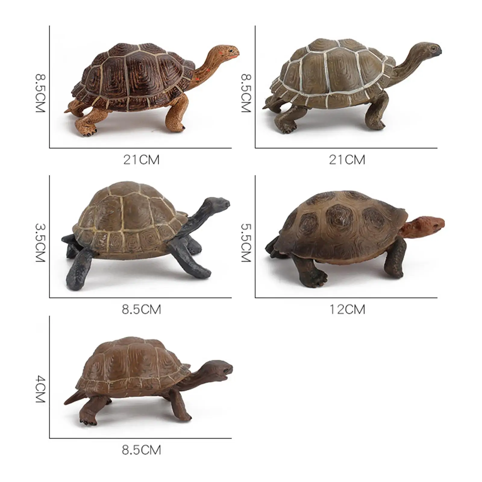 

Имитация черепахи, игрушки, модель, экшн-фигурки, статуэтка черепахи для полки, украшение для гостиной