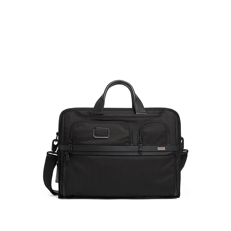 02603114D3Polo 3 Ballistic Nylon 16-Inch Business Handheld Computer Briefcase Men