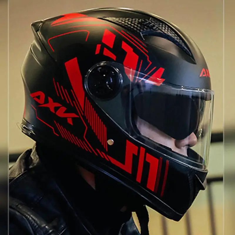 

Шлем гоночный унисекс, теплый амортизирующий, на все лицо, для мужчин и женщин, Мотоциклетные аксессуары